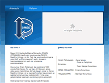 Tablet Screenshot of derenkimya.net